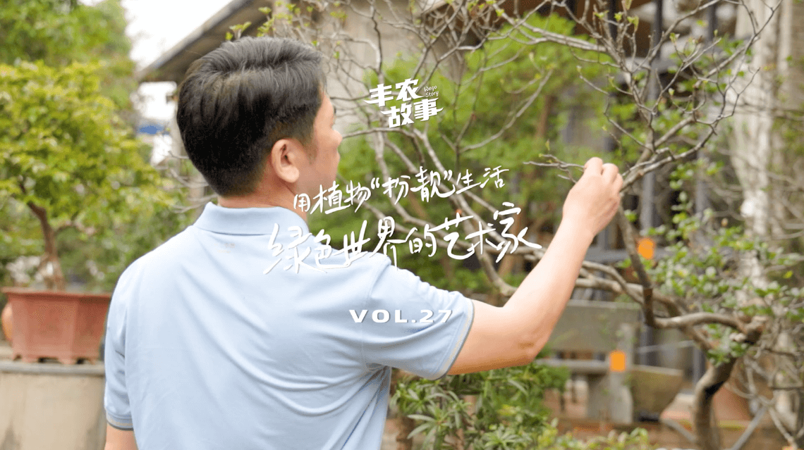 17年，他用一草一木去点亮了一个个家。